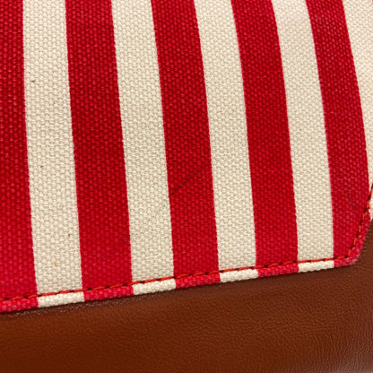 MARNI マルニ ストライプ 2WAY トートバッグ キャンバス レディース 中古