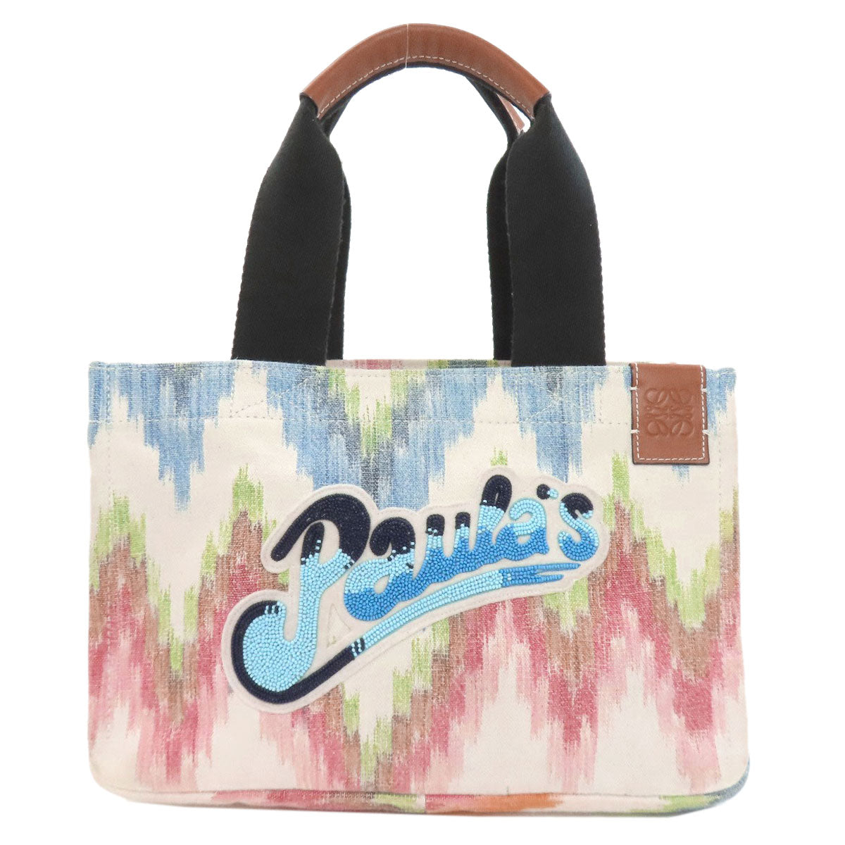 LOEWE ロエベ パウラズ イビザ トートバッグ キャンバス レディース 中古