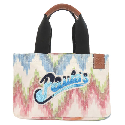 LOEWE ロエベ パウラズ イビザ トートバッグ キャンバス レディース 中古