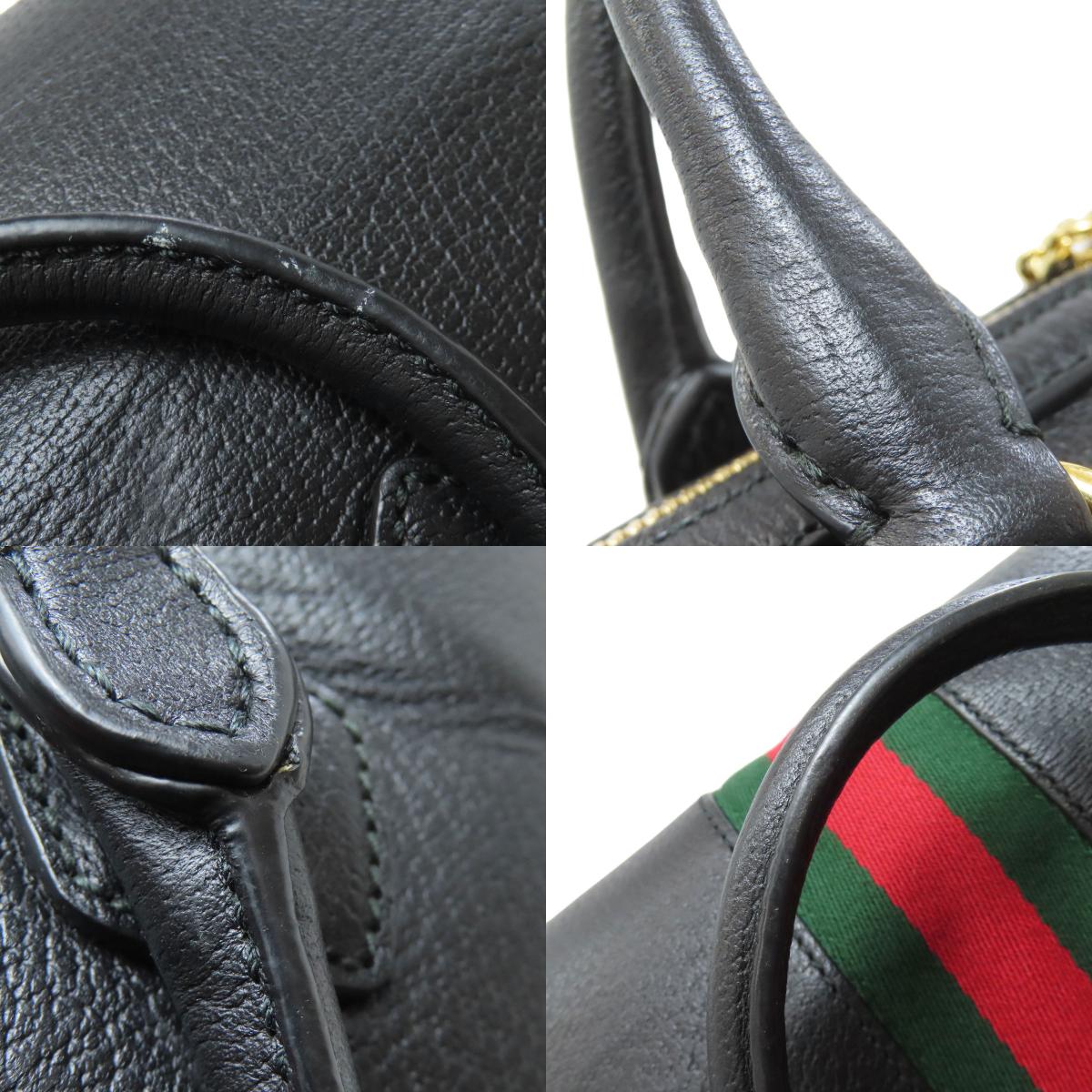 GUCCI グッチ 524532 オフィディア シェリーライン 2WAY ハンドバッグ レザー レディース 中古