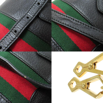 GUCCI グッチ 524532 オフィディア シェリーライン 2WAY ハンドバッグ レザー レディース 中古
