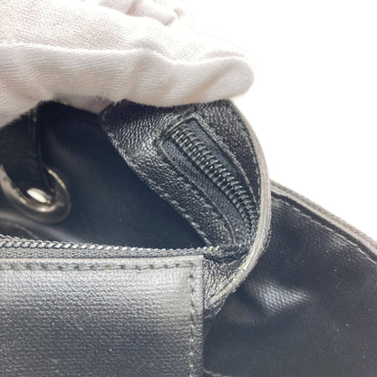 CHANEL シャネル パリビアリッツGM シルバー金具 トートバッグ カーフ レディース 中古