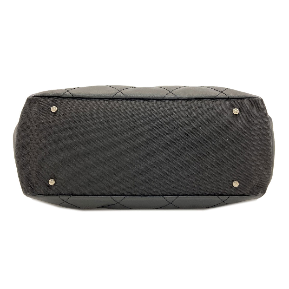 CHANEL シャネル パリビアリッツGM シルバー金具 トートバッグ カーフ レディース 中古