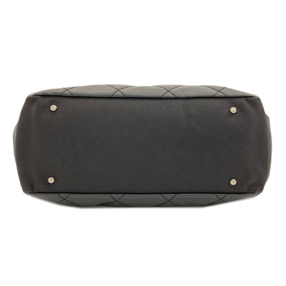 CHANEL シャネル パリビアリッツGM シルバー金具 トートバッグ カーフ レディース 中古