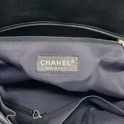 CHANEL シャネル パリビアリッツGM シルバー金具 トートバッグ カーフ レディース 中古