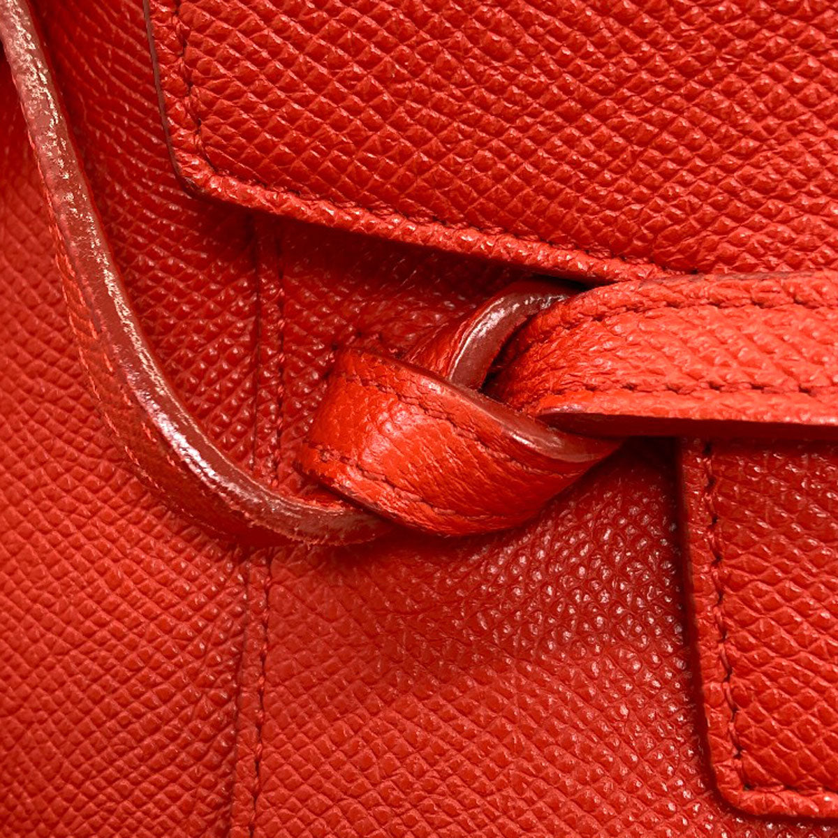 CELINE セリーヌ ナノ ベルトバッグ 2WAY ハンドバッグ カーフ レディース 中古