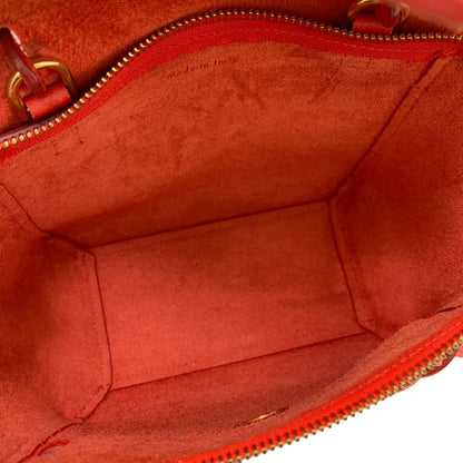 CELINE セリーヌ ナノ ベルトバッグ 2WAY ハンドバッグ カーフ レディース 中古