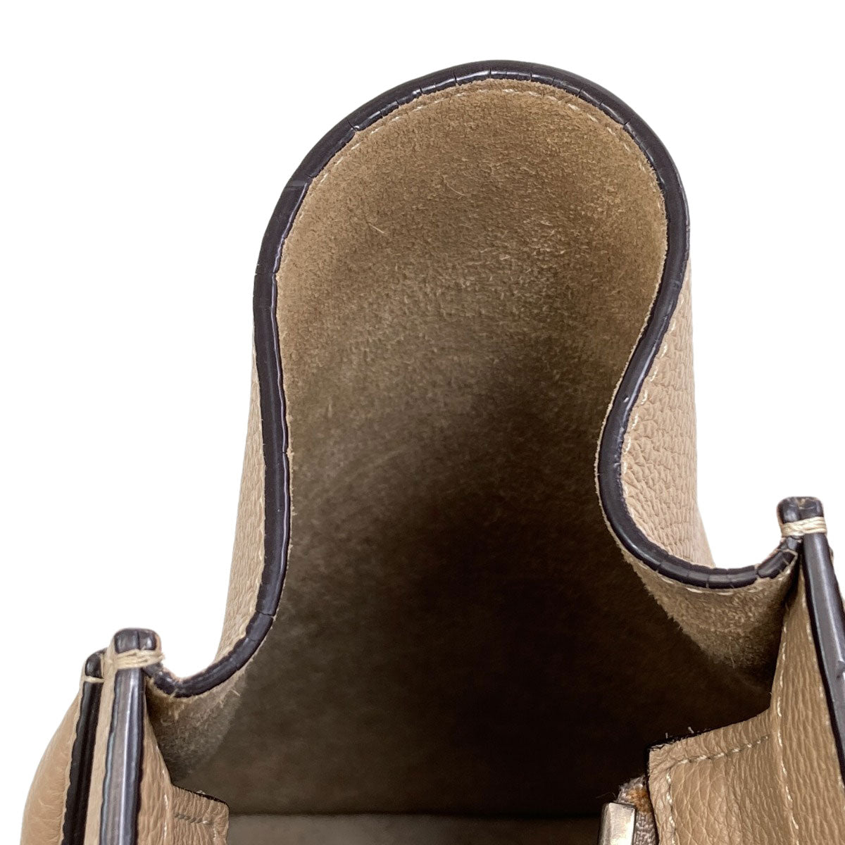 CELINE セリーヌ ラゲージマイクロ ハンドバッグ カーフ レディース 中古