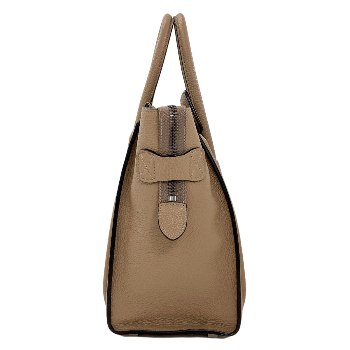 CELINE セリーヌ ラゲージマイクロ ハンドバッグ カーフ レディース 中古