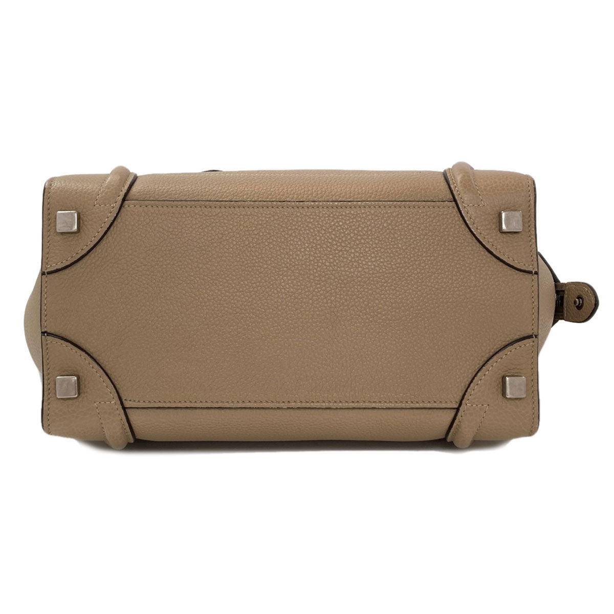 CELINE セリーヌ ラゲージマイクロ ハンドバッグ カーフ レディース 中古