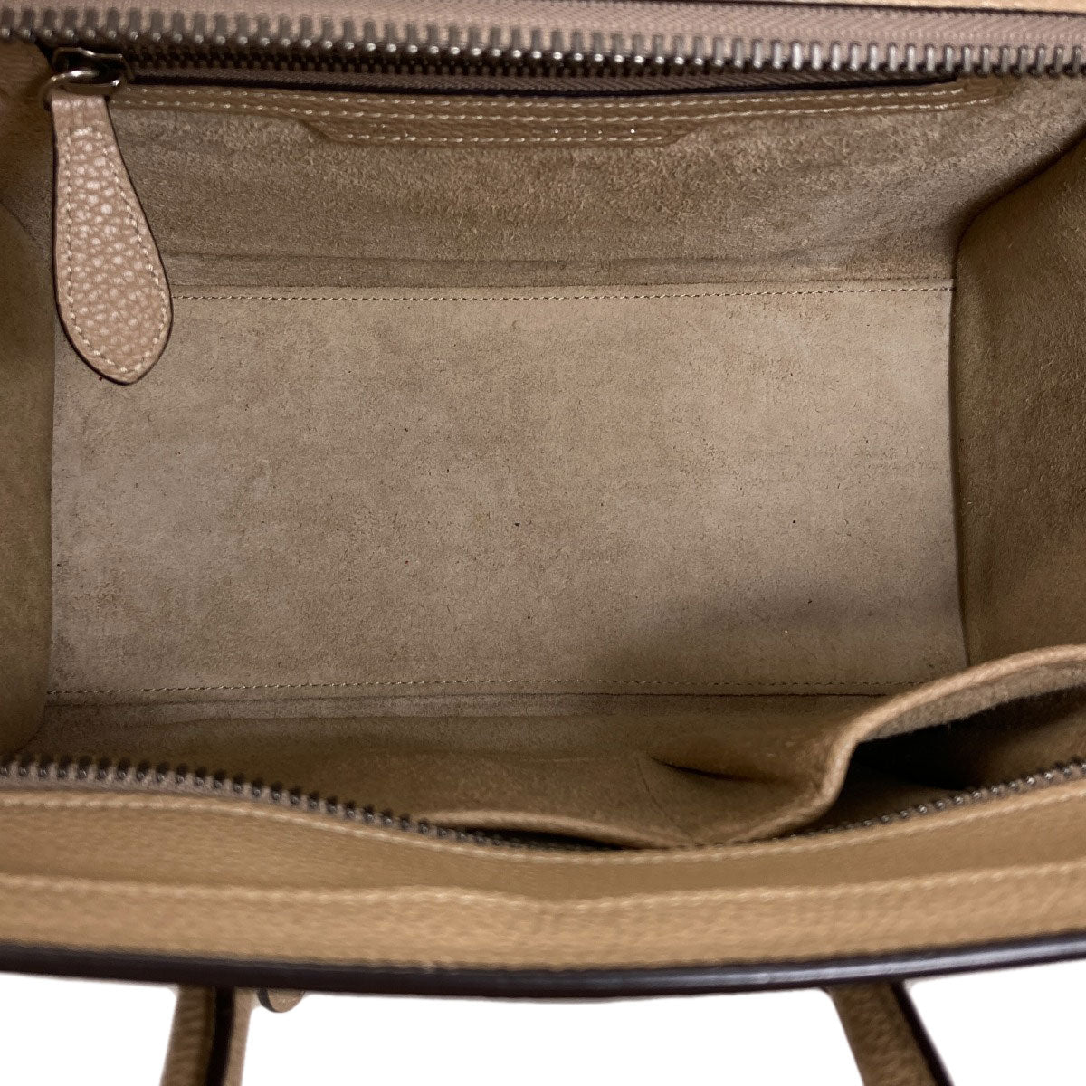 CELINE セリーヌ ラゲージマイクロ ハンドバッグ カーフ レディース 中古