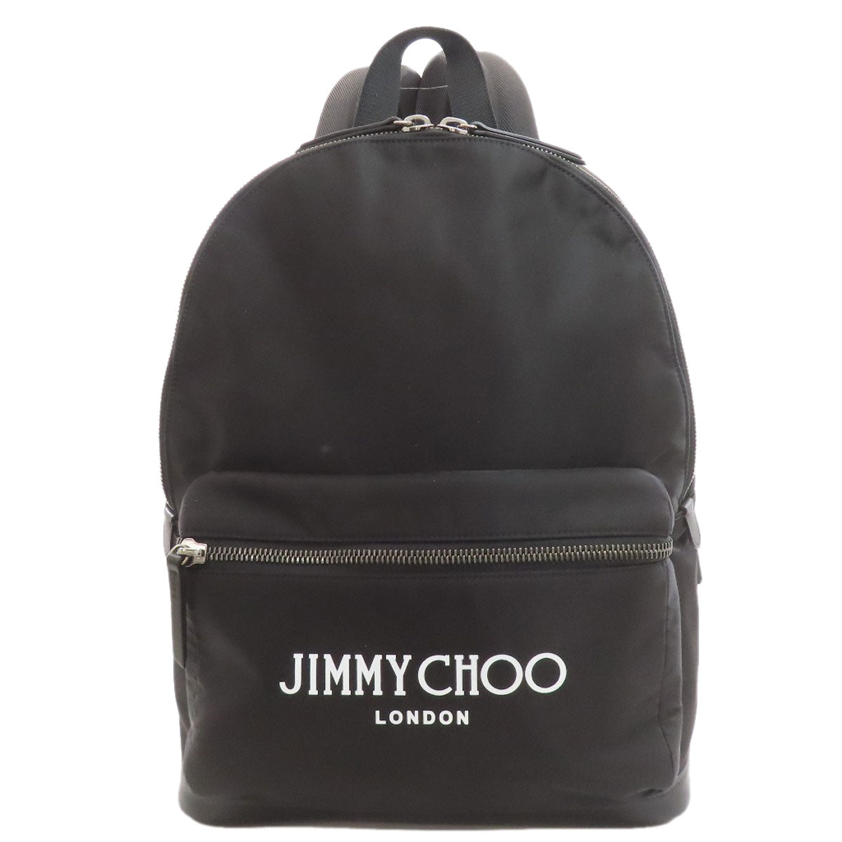 Jimmy Choo ジミーチュウ ロゴ リュック・デイパック ナイロン レディース 中古