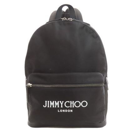 Jimmy Choo ジミーチュウ ロゴ リュック・デイパック ナイロン レディース 中古