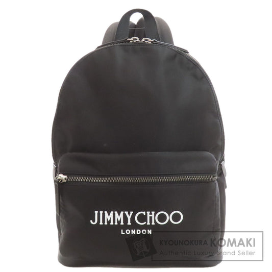 Jimmy Choo ジミーチュウ ロゴ リュック・デイパック ナイロン レディース 中古
