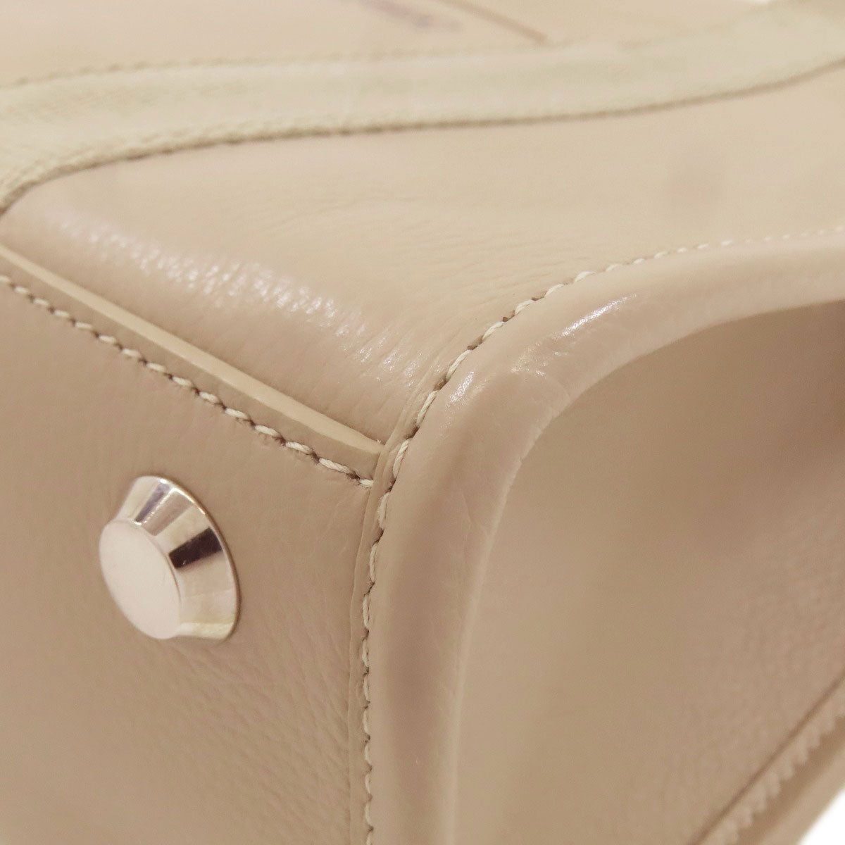 BALENCIAGA バレンシアガ 671402 ハードウェア 2WAY ハンドバッグ カーフ レディース 中古