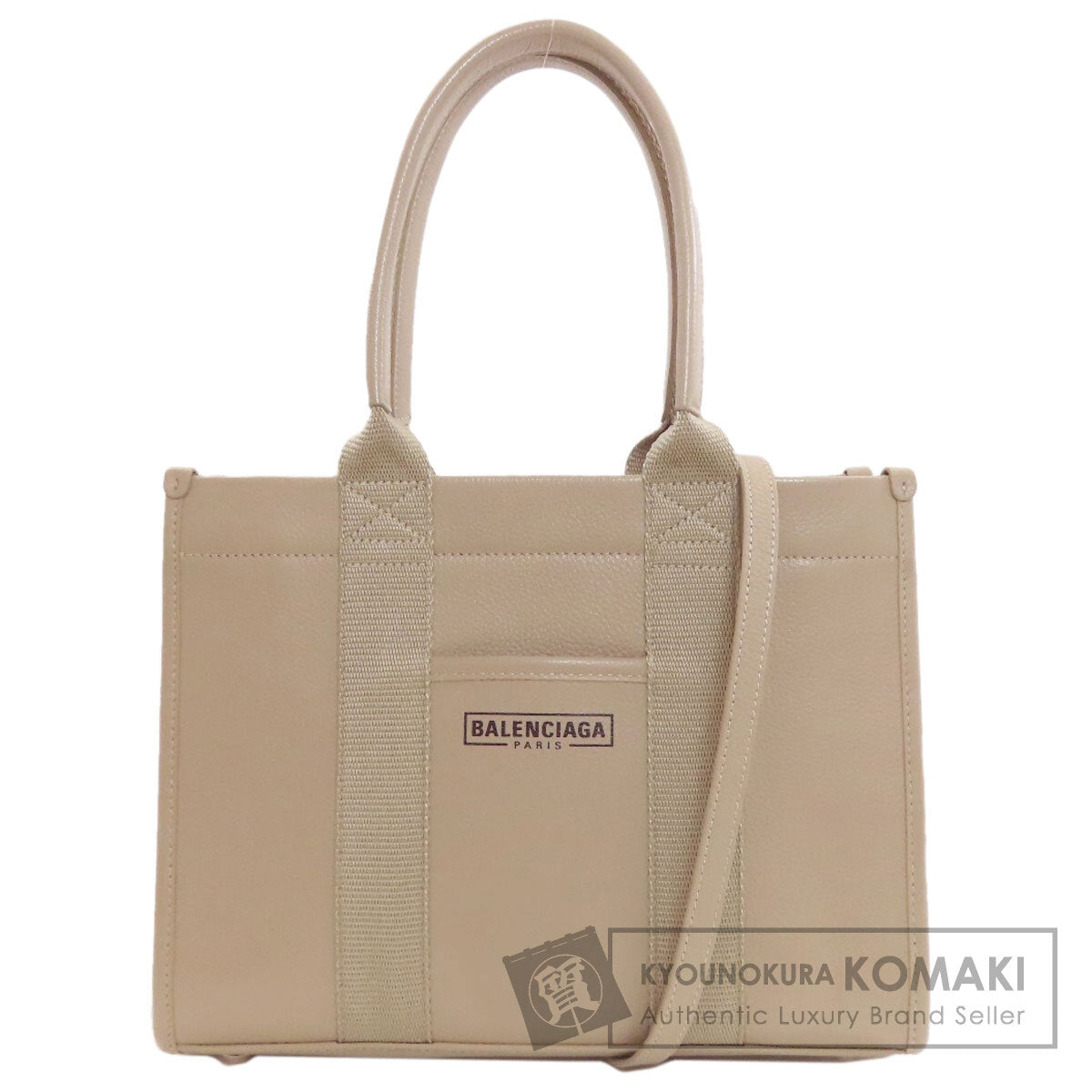 BALENCIAGA バレンシアガ 671402 ハードウェア 2WAY ハンドバッグ カーフ レディース 中古