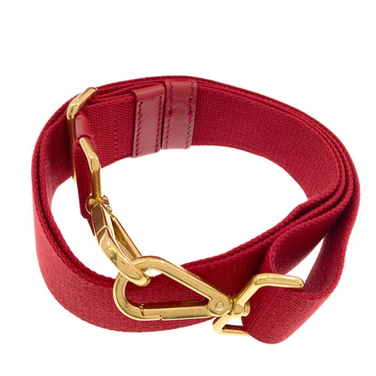 PRADA プラダ カナパミニ 2WAY ハンドバッグ キャンバス レディース 中古