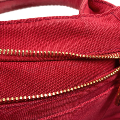 PRADA プラダ カナパミニ 2WAY ハンドバッグ キャンバス レディース 中古