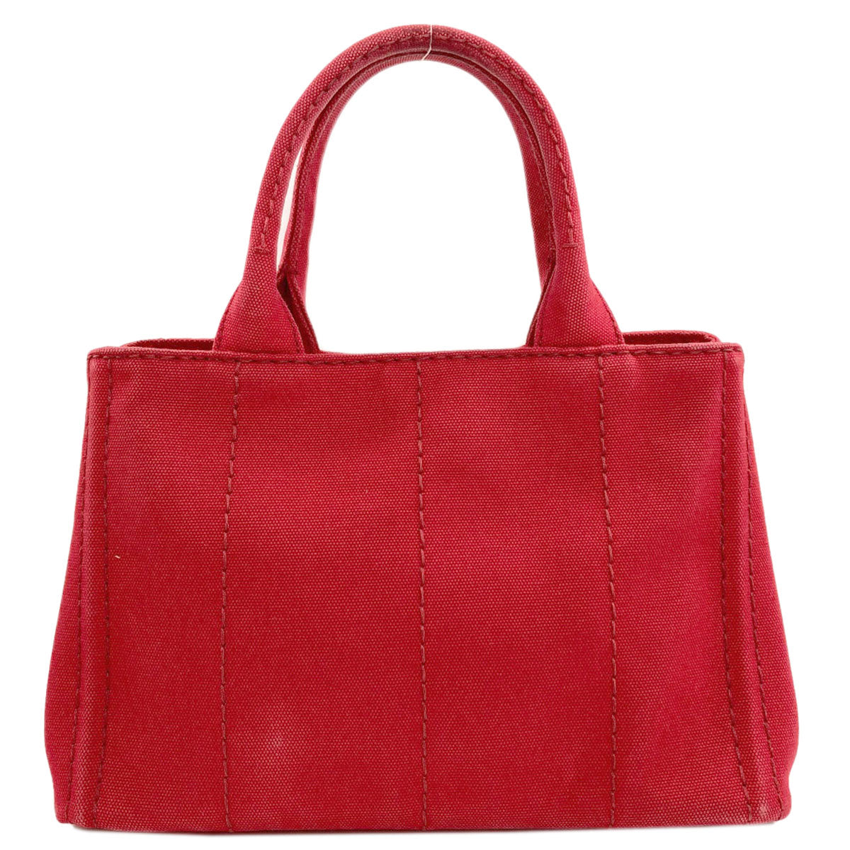 PRADA プラダ カナパミニ 2WAY ハンドバッグ キャンバス レディース 中古