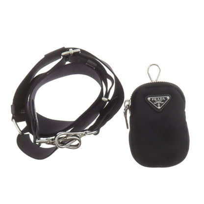 PRADA プラダ ロゴ金具 2WAY ハンドバッグ ナイロン レディース 中古