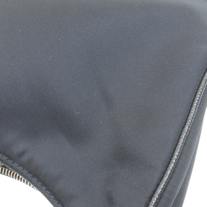 PRADA プラダ ロゴ金具 2WAY ハンドバッグ ナイロン レディース 中古