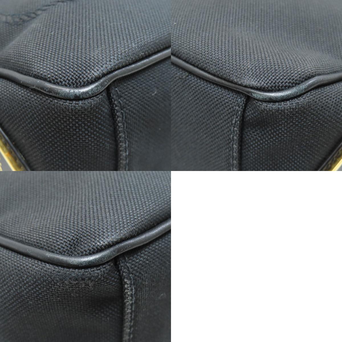 PRADA プラダ 1BH089 フィオッコ ショルダーバッグ キャンバス レディース 中古