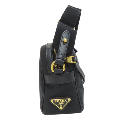 PRADA プラダ 1BH089 フィオッコ ショルダーバッグ キャンバス レディース 中古