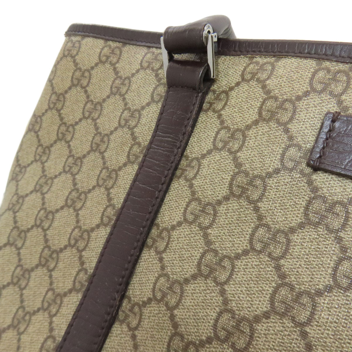GUCCI グッチ 114595 GGスプリーム トートバッグ PVC レディース 中古