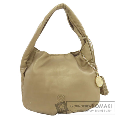 LOEWE ロエベ アナグラム ハンドバッグ レザー レディース 中古
