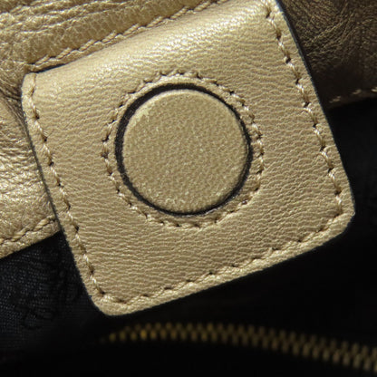 LOEWE ロエベ アナグラム ハンドバッグ レザー レディース 中古