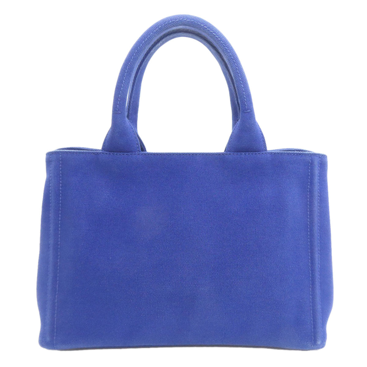 PRADA プラダ カナパミニ 2WAY ハンドバッグ キャンバス レディース 中古