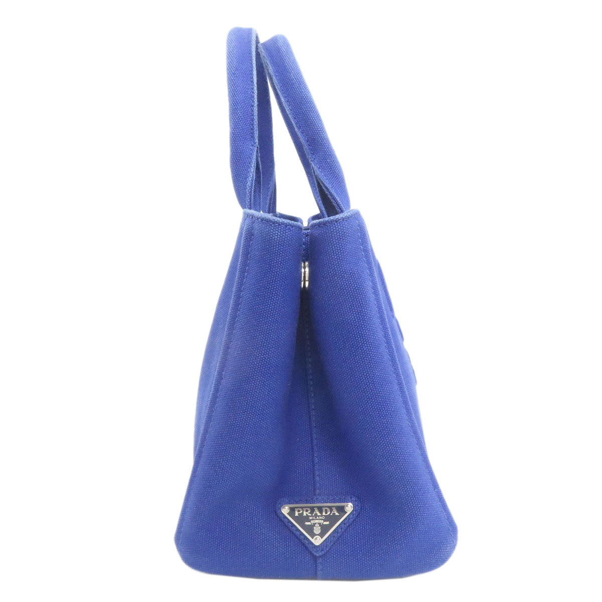 PRADA プラダ カナパミニ 2WAY ハンドバッグ キャンバス レディース 中古