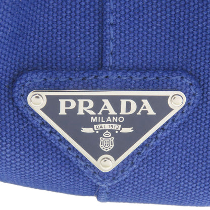 PRADA プラダ カナパミニ 2WAY ハンドバッグ キャンバス レディース 中古