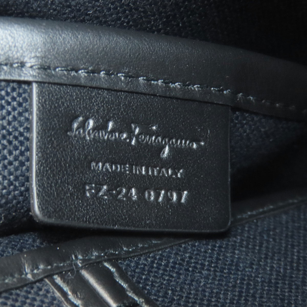 Salvatore Ferragamo サルヴァトーレフェラガモ ロゴ トートバッグ キャンバス レディース 中古