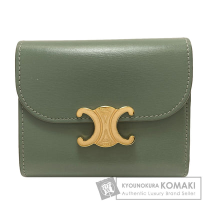 セリーヌ トリオンフ フラップ 三つ折り 二つ折り財布（小銭入れあり） 中古 商品画像1
