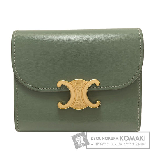 セリーヌ トリオンフ フラップ 三つ折り 二つ折り財布（小銭入れあり） 中古 商品画像1