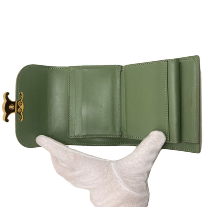 セリーヌ トリオンフ フラップ 三つ折り 二つ折り財布（小銭入れあり） 中古 商品画像6