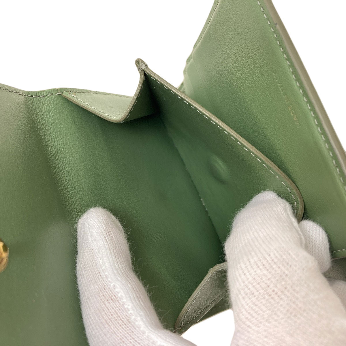 セリーヌ トリオンフ フラップ 三つ折り 二つ折り財布（小銭入れあり） 中古 商品画像8