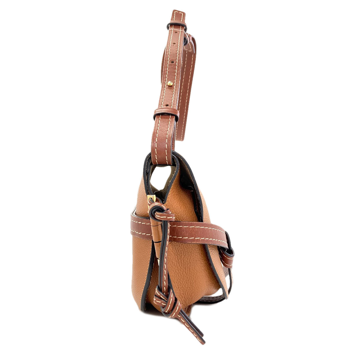 LOEWE ロエベ ゲートバッグ ショルダーバッグ カーフ レディース 中古