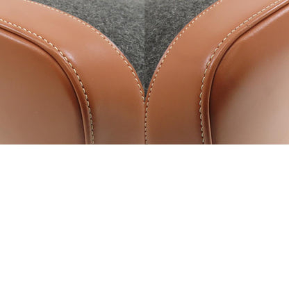 CELINE セリーヌ バケット ロングショルダー ショルダーバッグ フェルト レディース 中古