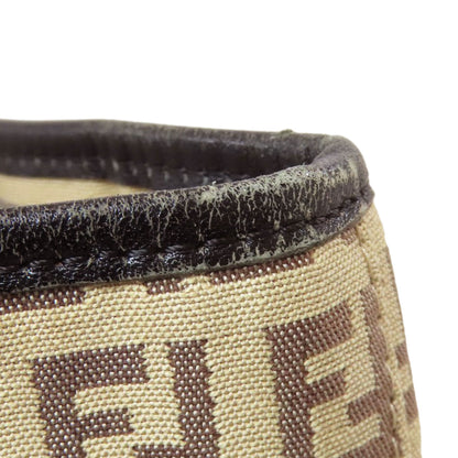 FENDI フェンディ ズッカ柄 トートバッグ キャンバス レディース 中古