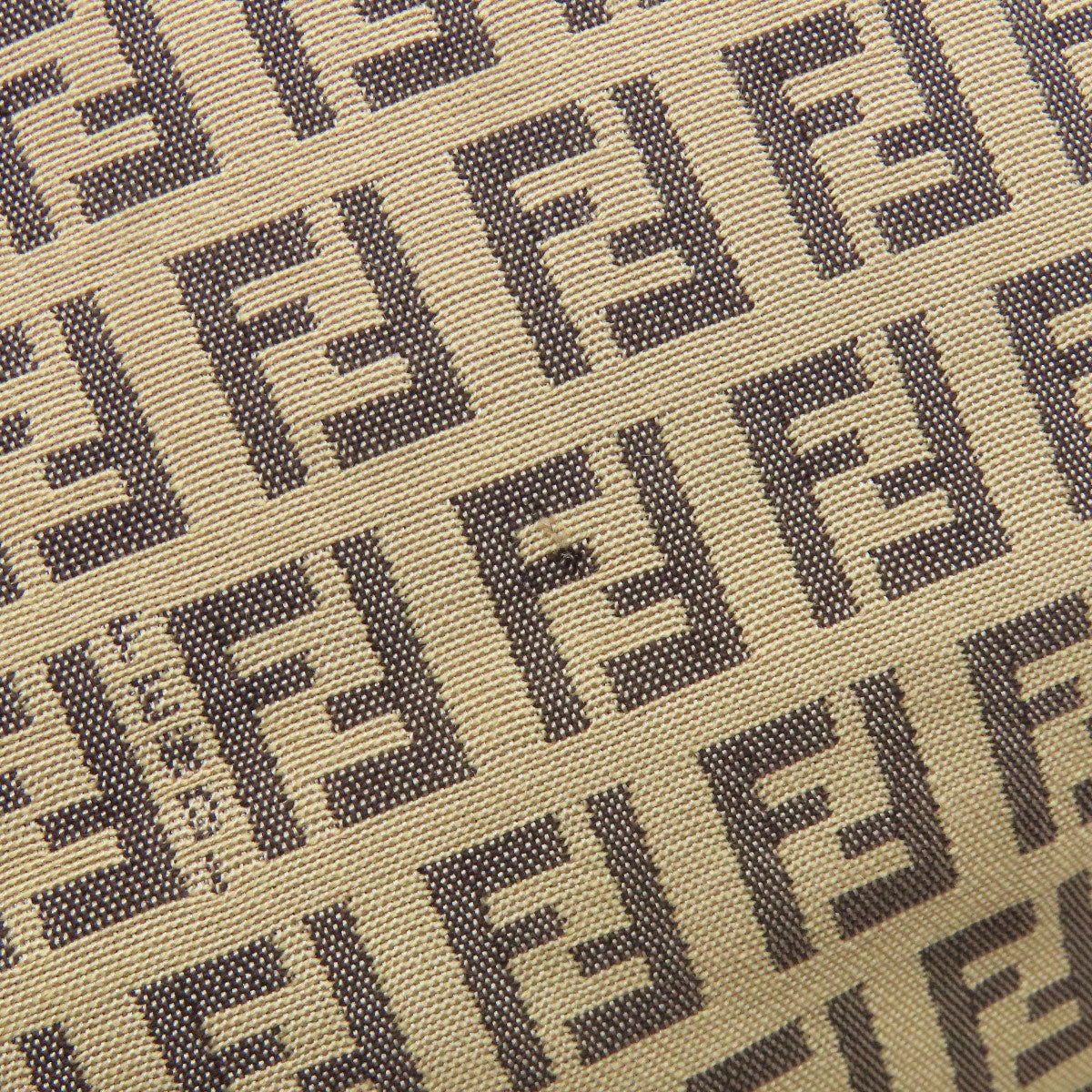 FENDI フェンディ ズッカ柄 トートバッグ キャンバス レディース 中古