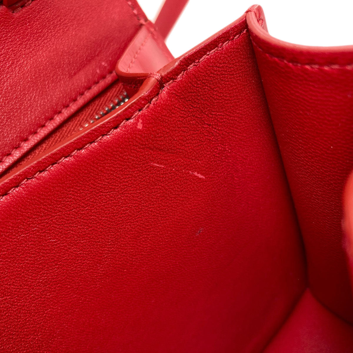 CELINE セリーヌ クラシックボックス ショルダーバッグ レザー レディース 中古