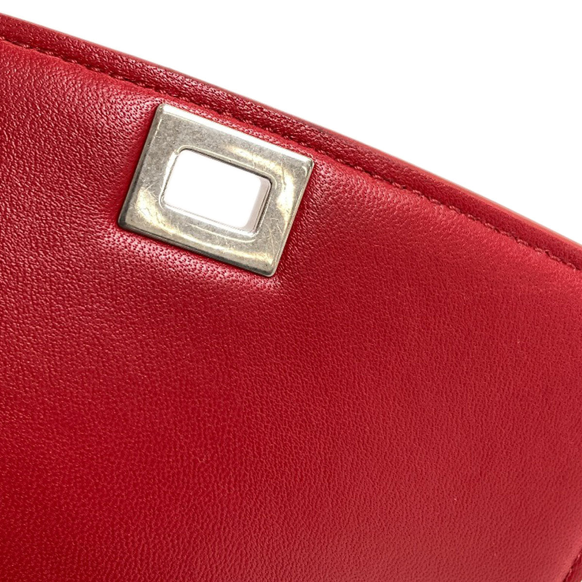 CELINE セリーヌ クラシックボックス ショルダーバッグ レザー レディース 中古