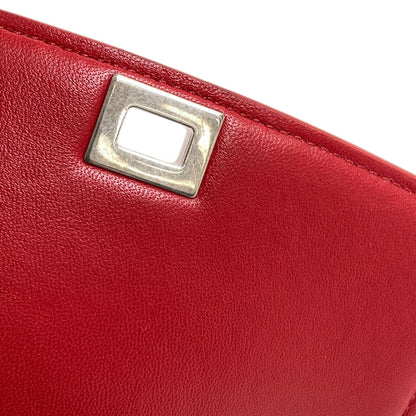 CELINE セリーヌ クラシックボックス ショルダーバッグ レザー レディース 中古