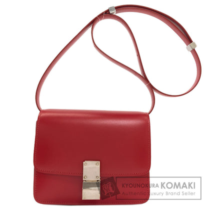 CELINE セリーヌ クラシックボックス ショルダーバッグ レザー レディース 中古
