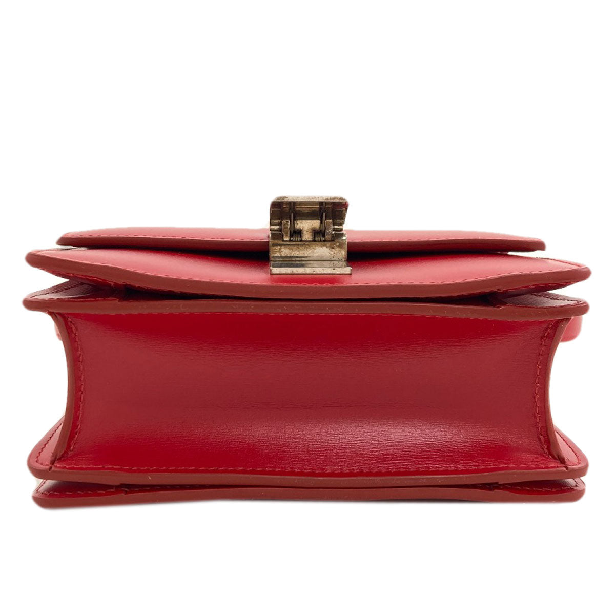 CELINE セリーヌ クラシックボックス ショルダーバッグ レザー レディース 中古