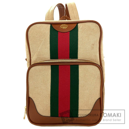 GUCCI グッチ 575063 シェリーライン リュック・デイパック キャンバス レディース 中古