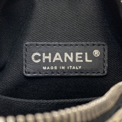 CHANEL シャネル エアライン 飛行機柄 ハンドバッグ キャンバス レディース 中古