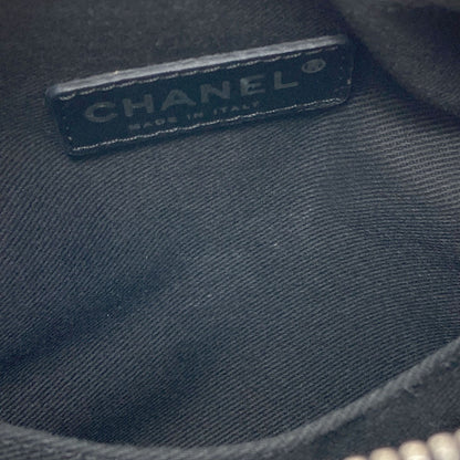 CHANEL シャネル エアライン 飛行機柄 ハンドバッグ キャンバス レディース 中古